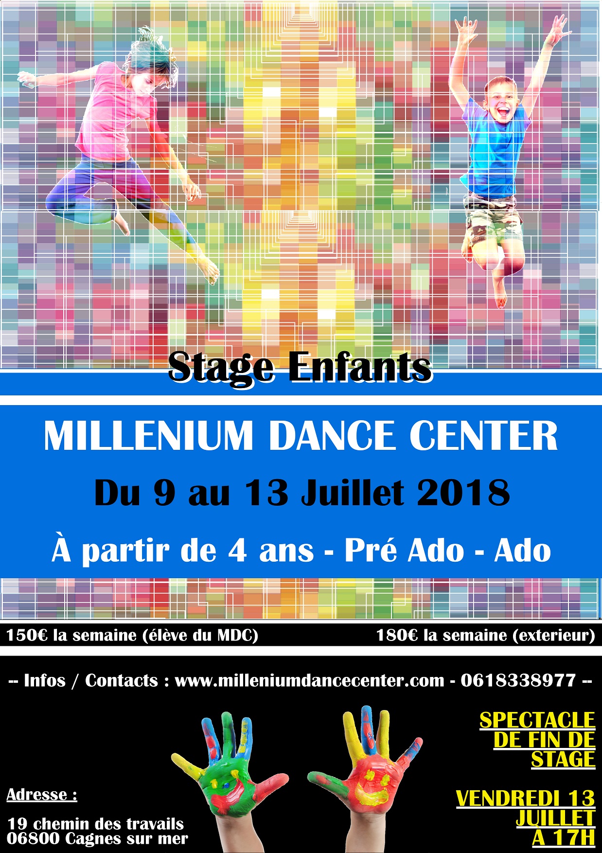 Millenium Dance Center - Stage Enfant Ete 2018